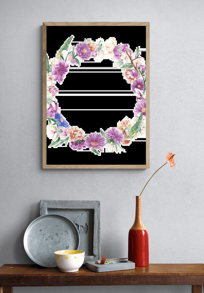Vintage floral patterns, Art Nouveau. — room view 3