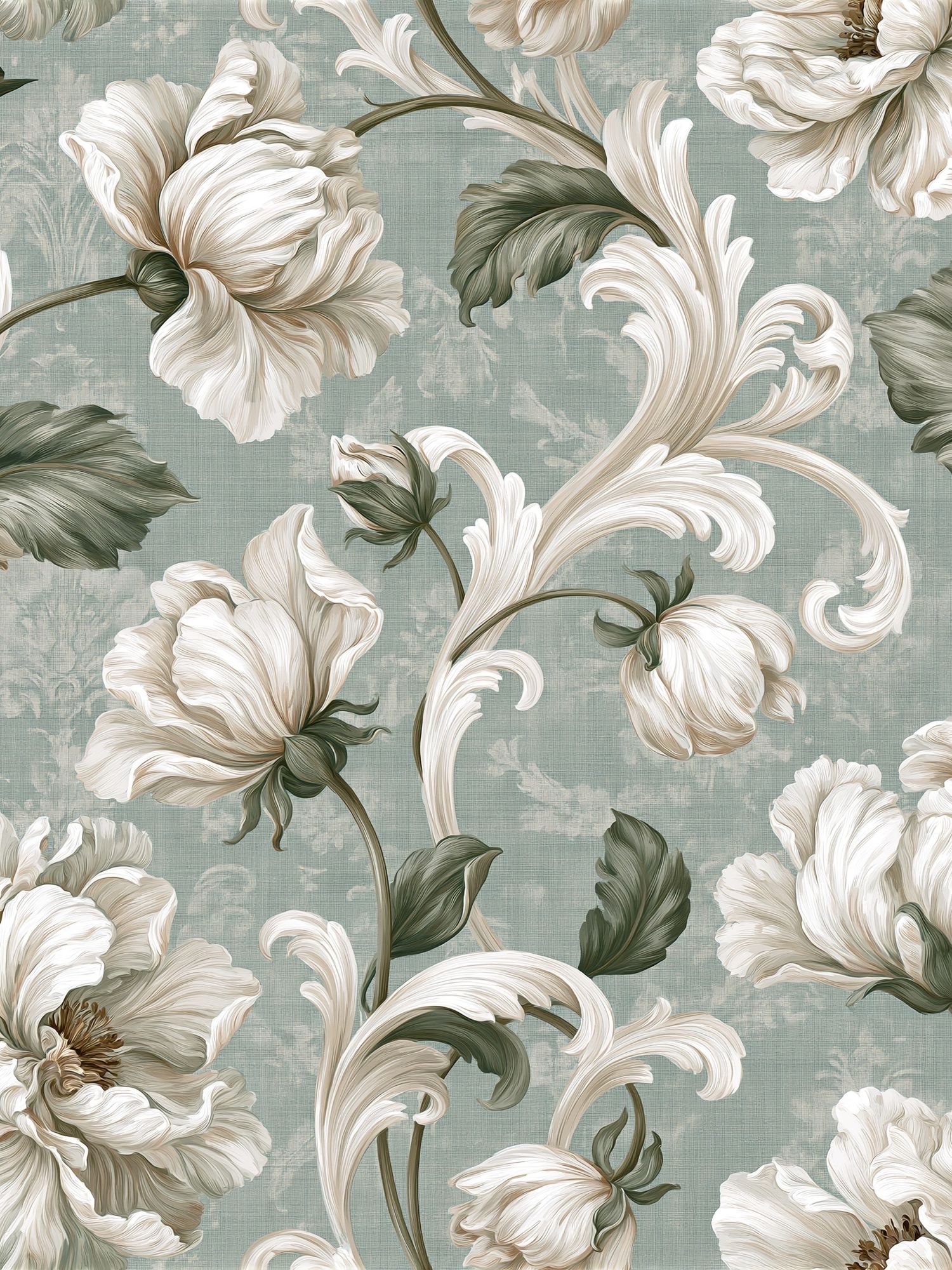 Elegant Floral Botanical Print. poster — botanical art