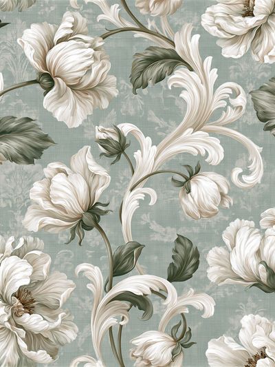 Elegant Floral Botanical Print. poster