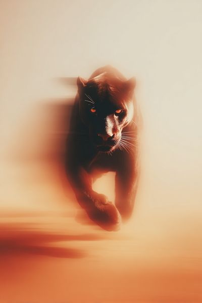 Black Panther Motion Poster. poster
