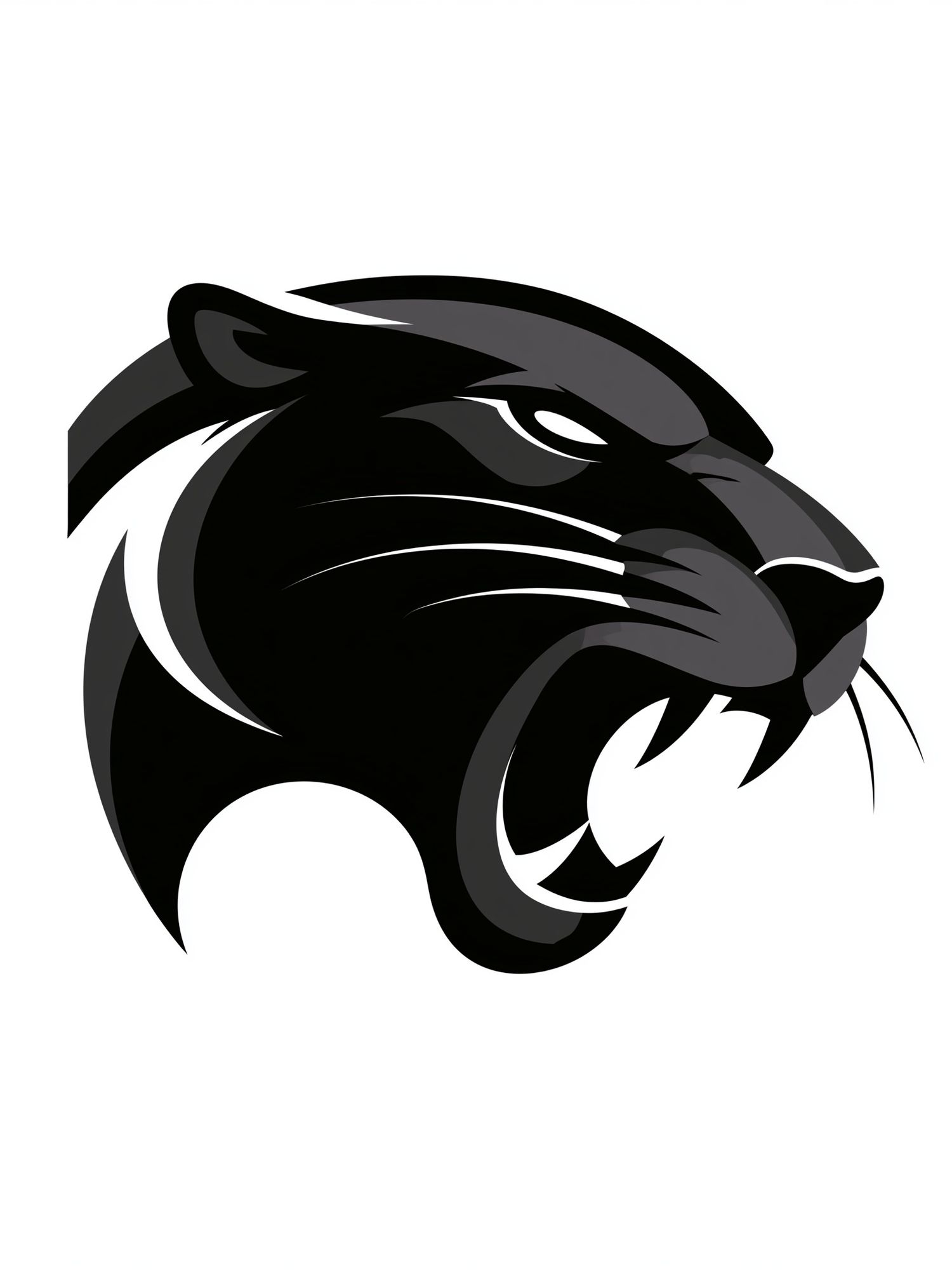 Black Panther Minimalist Print. poster — animals art