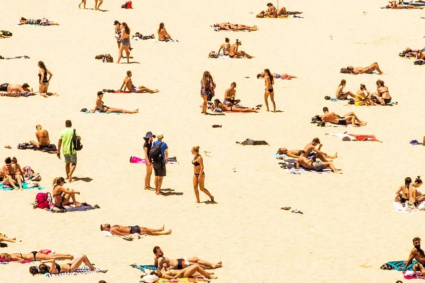 Beach Day — Photography Print. poster detail