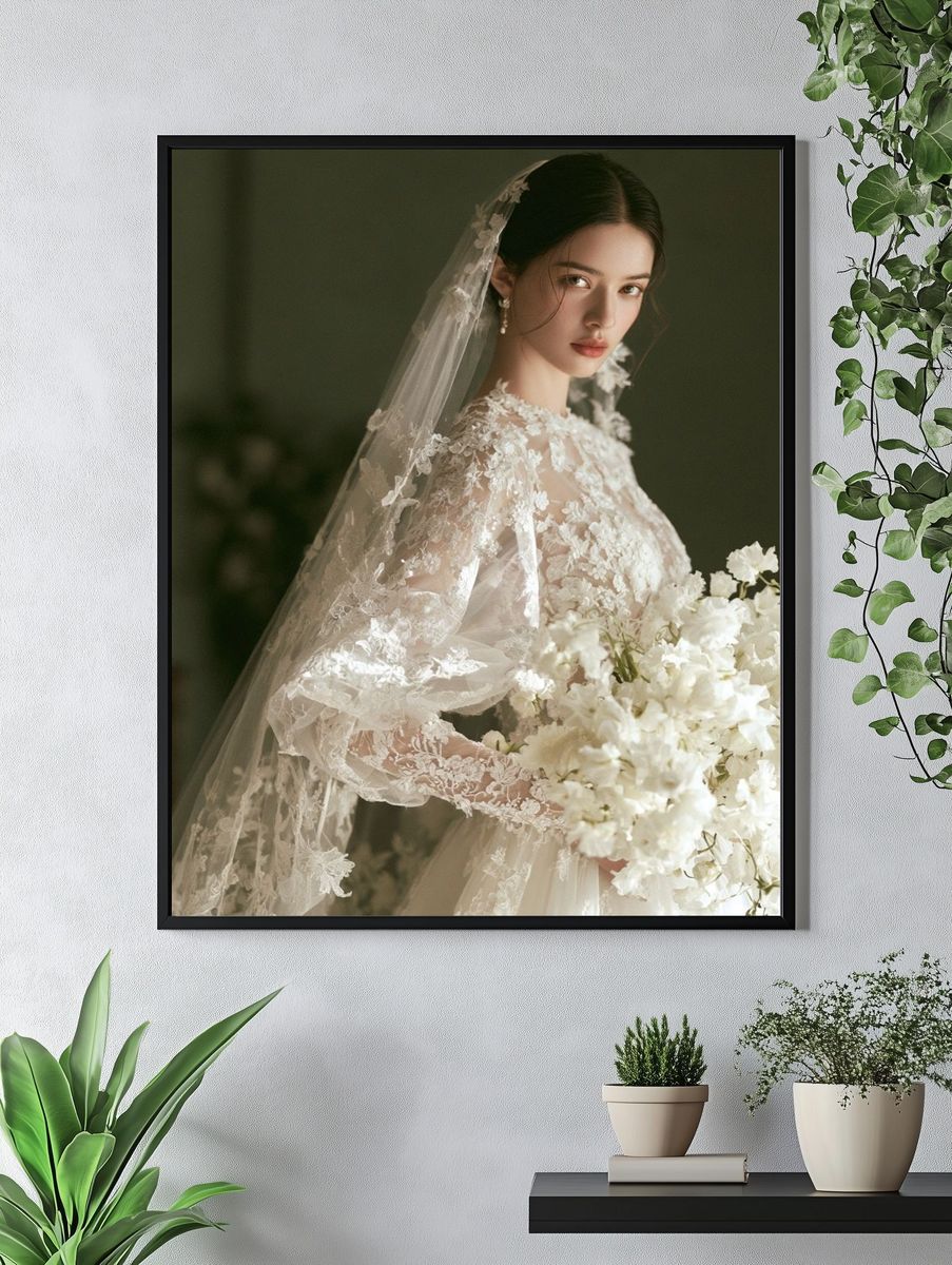 Bridal Portrait Photography Poster. — room view 4