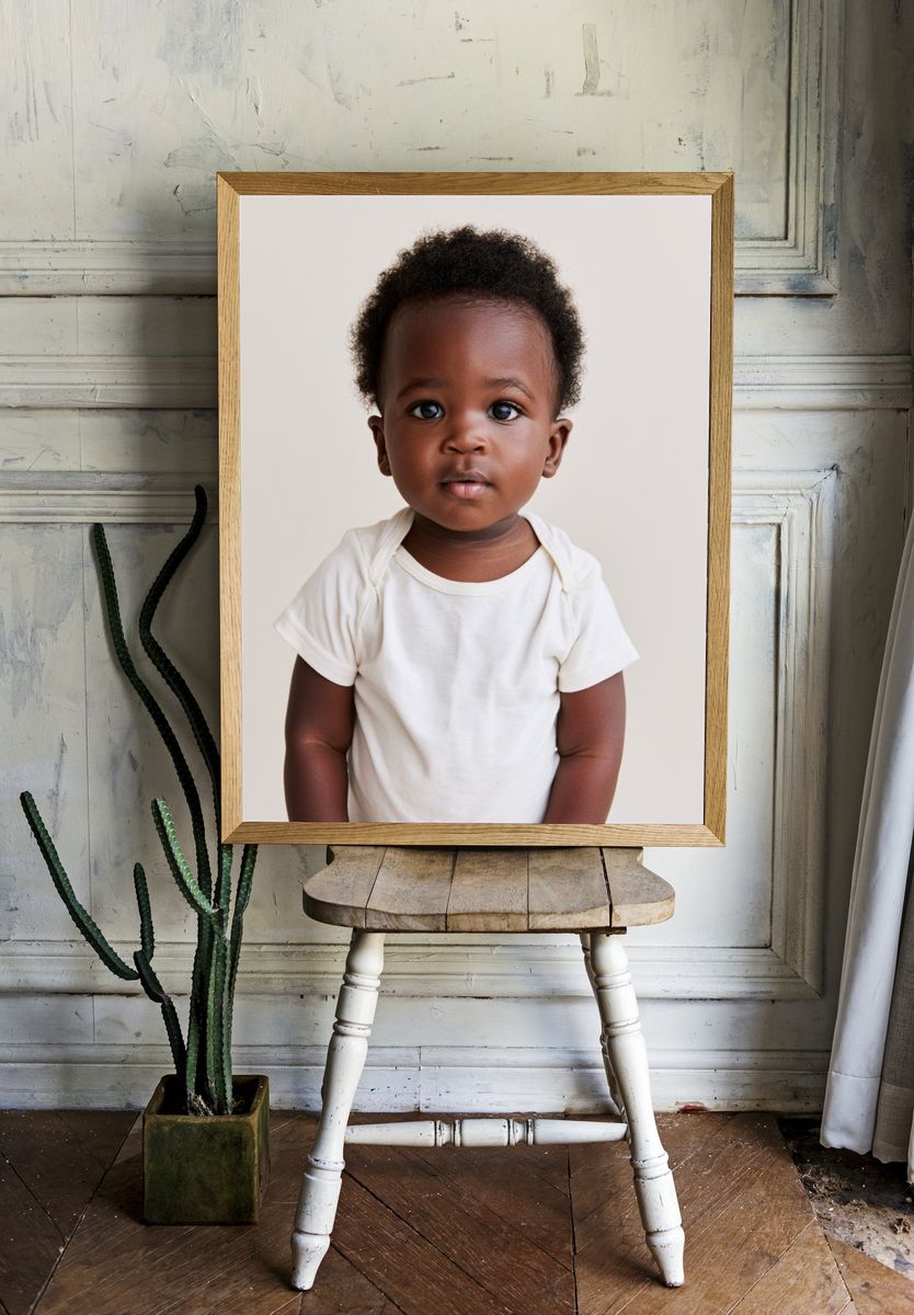 Baby Portrait Photography Poster. room preview