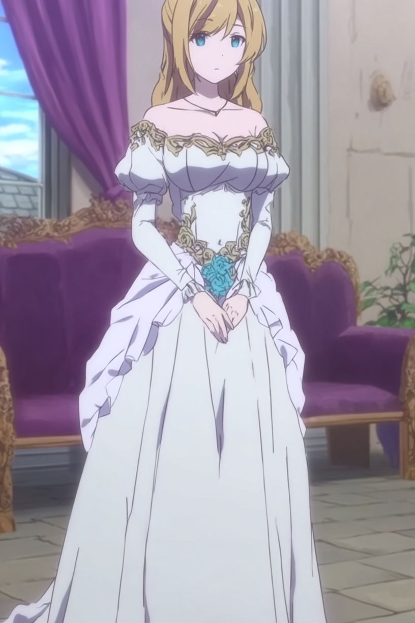Elegant Bride — Anime Print.