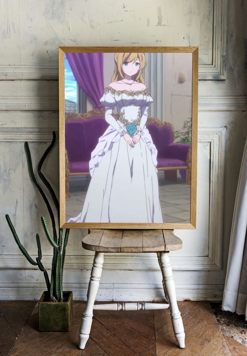 Elegant Bride — Anime Print room preview