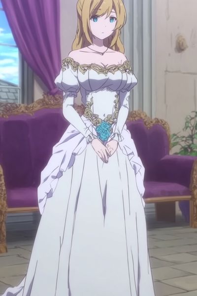 Elegant Bride — Anime Print. poster print