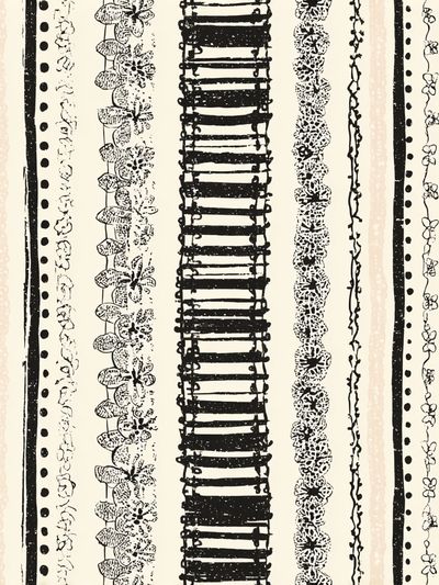 Bohemian Stripes — Minimalist Print. poster print