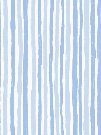Blue Striped Minimalist Poster