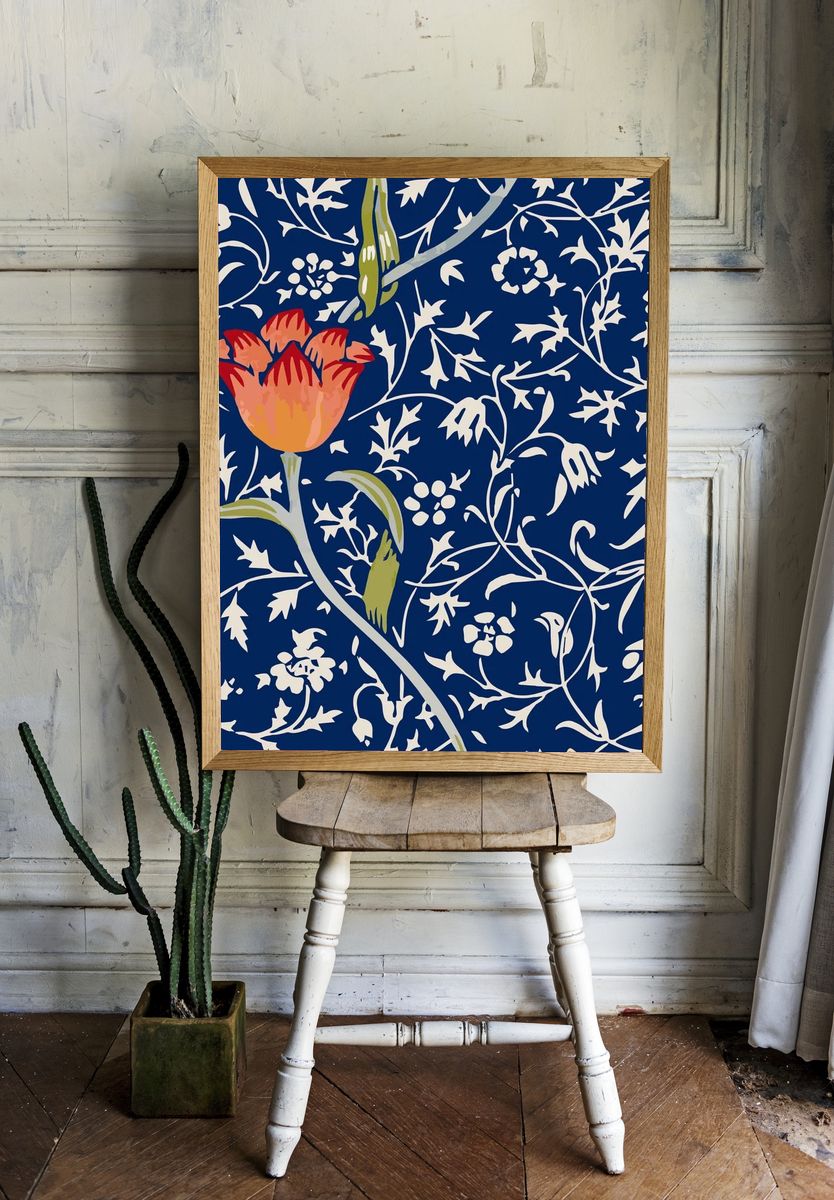 Floral Pattern — Botanical Print room preview
