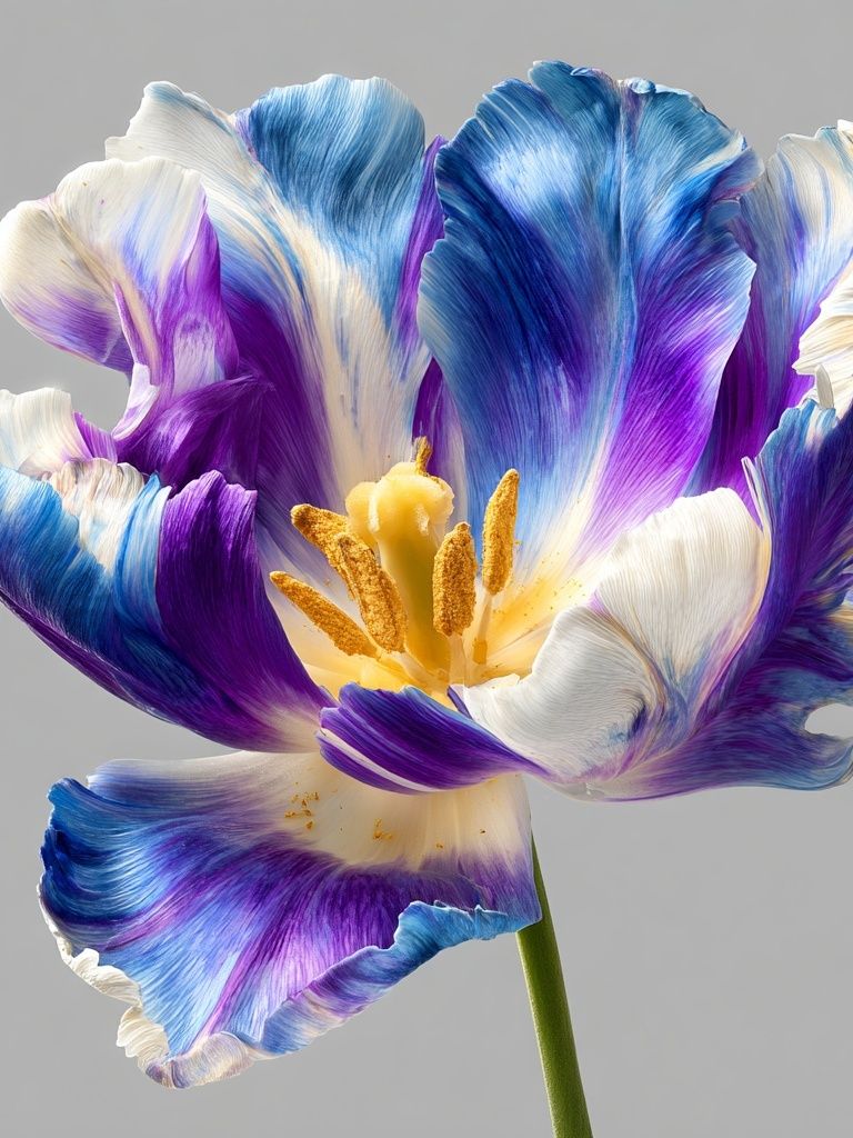 Vibrant Tulip — Botanical Print. poster detail