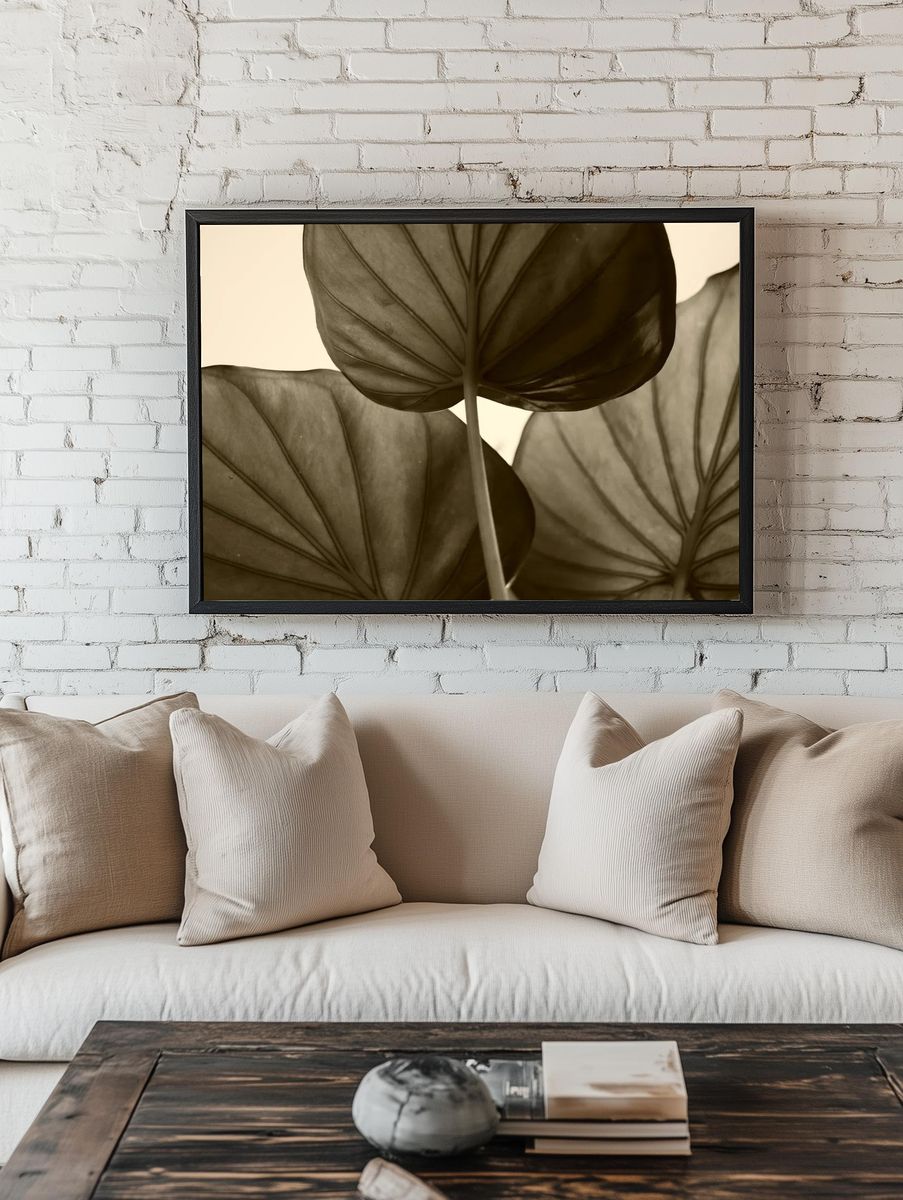 Botanical Leaves — Fine Art Print room preview
