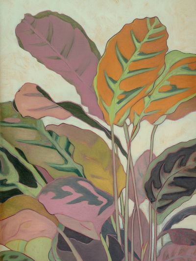 Colorful Leaves — Botanical Print. poster