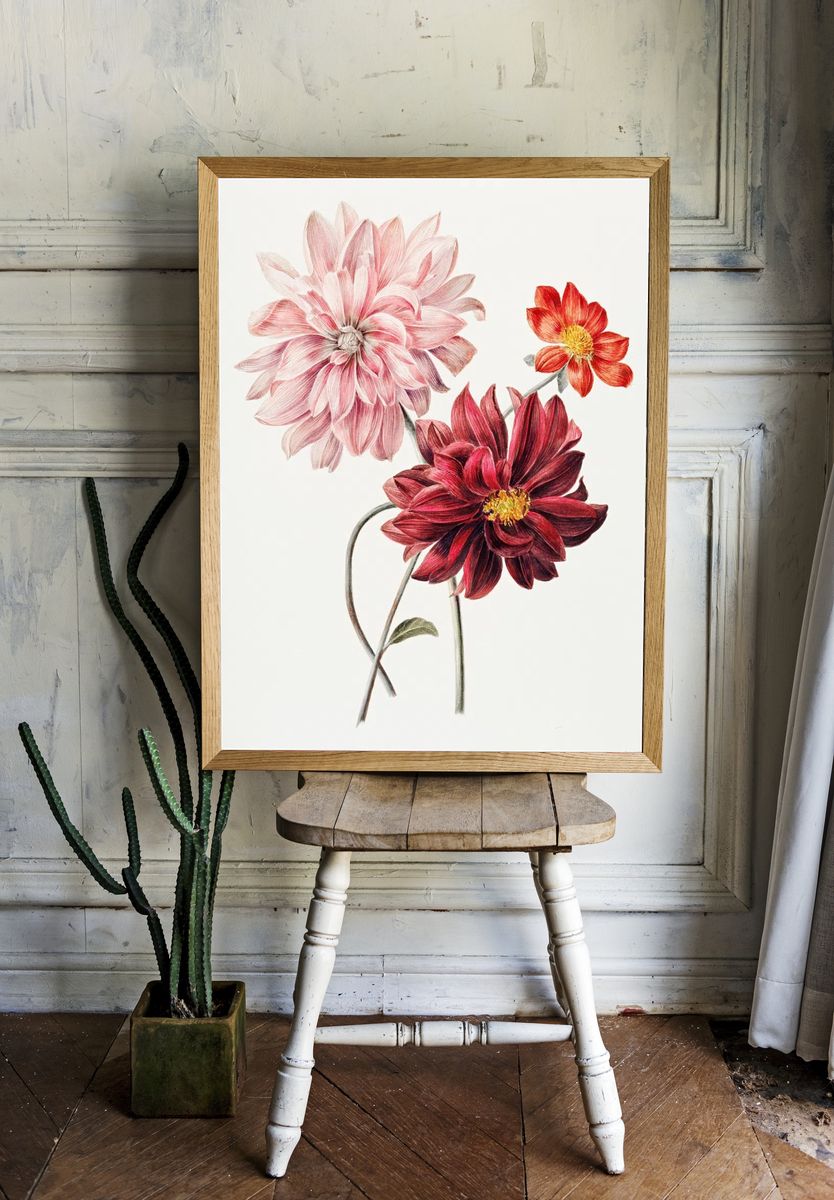 Floral Bouquet — Botanical Print room preview