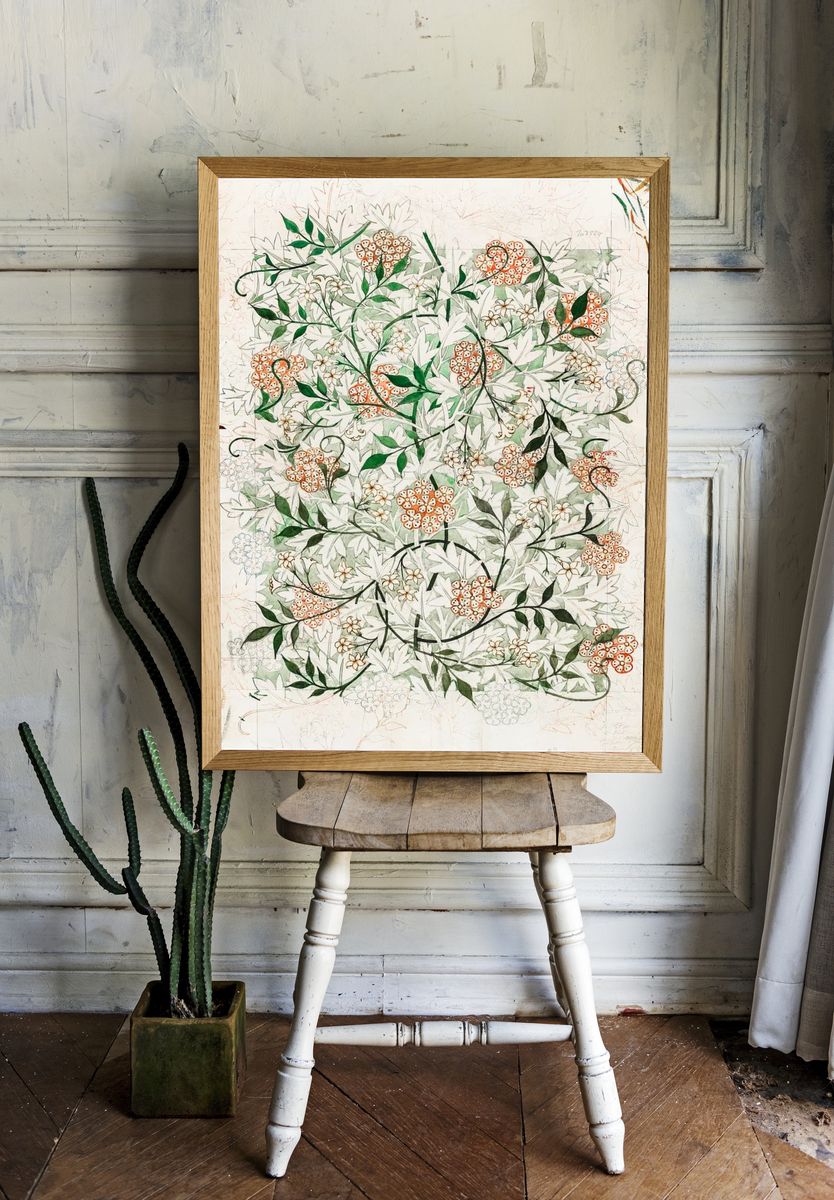 Floral Pattern — Botanical Print room preview