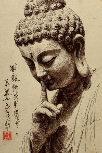 Buddha Meditation — Fine Art Print. poster print