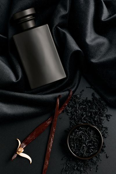 Black Vanilla Still Life Poster.