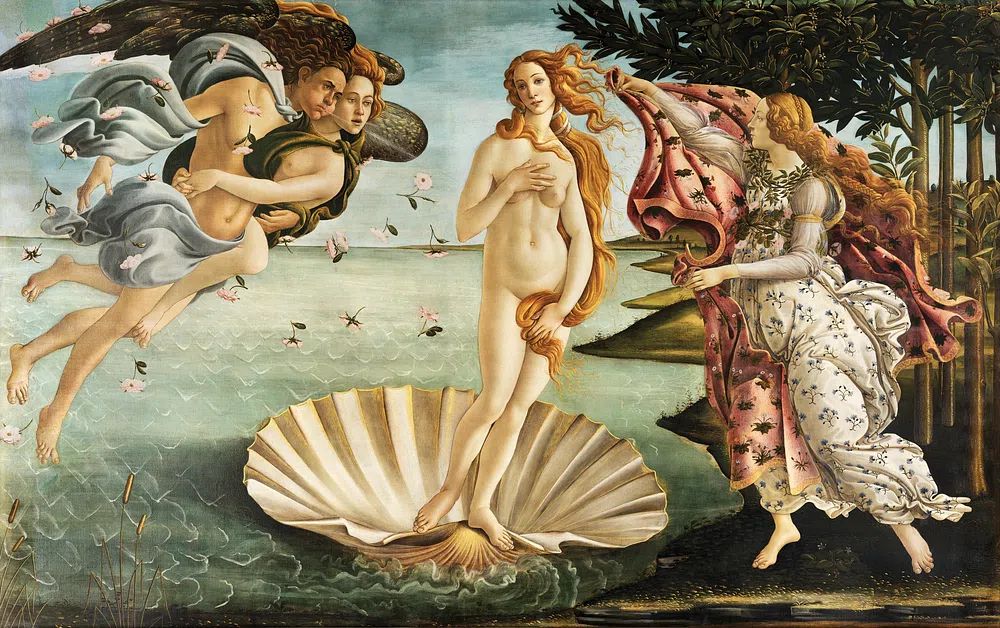 The Birth of Venus — Fine Art Print. poster — fine-art art