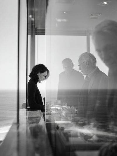 Reflections in Black and White Poster. poster