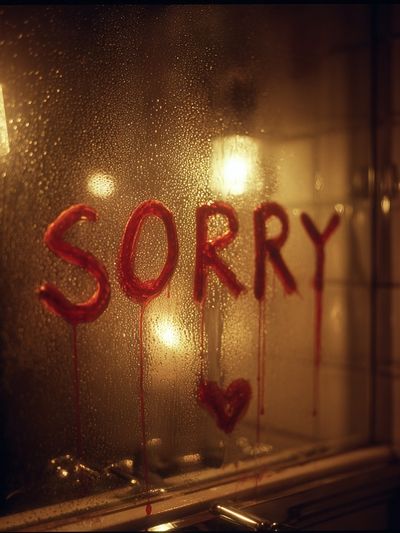 Sorry — Conceptual Art Print. poster print