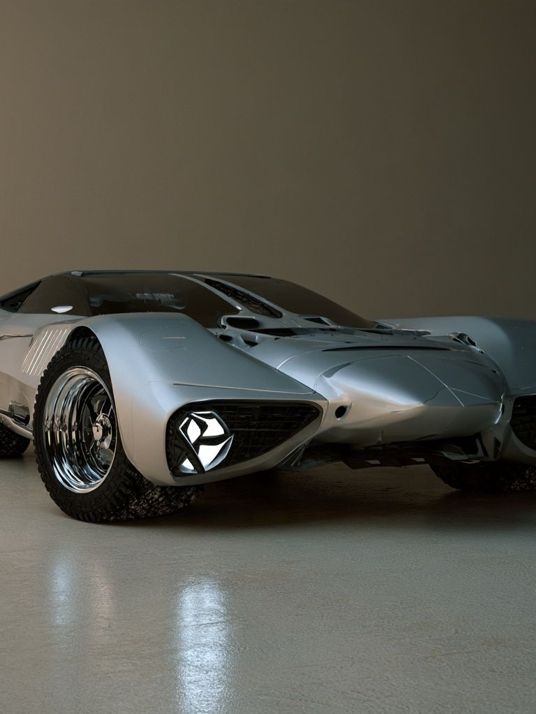 Futuristic Concept Car Photography Poster. poster — photography art