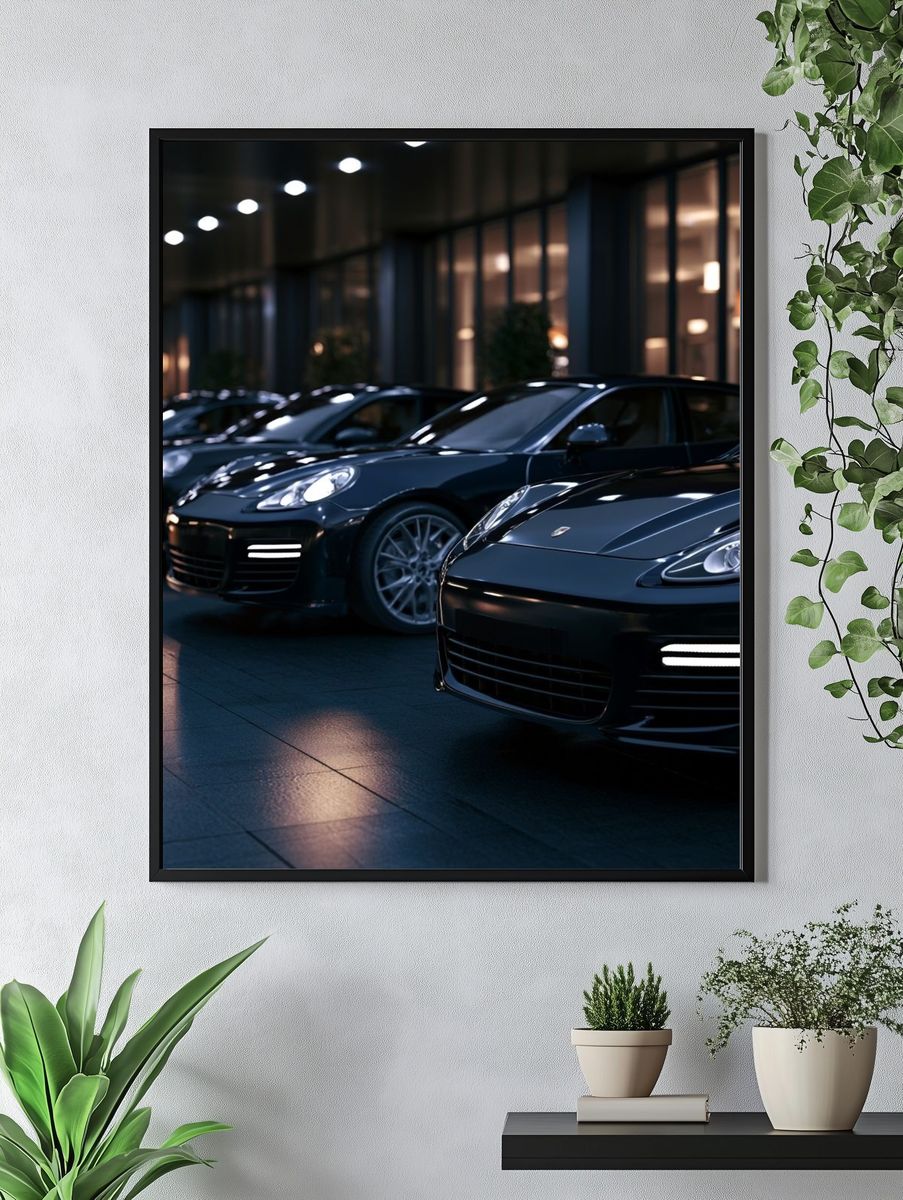 Luxury Sports Cars Photography Poster. — room view 4