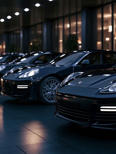 Luxury Sports Cars Photography Poster.