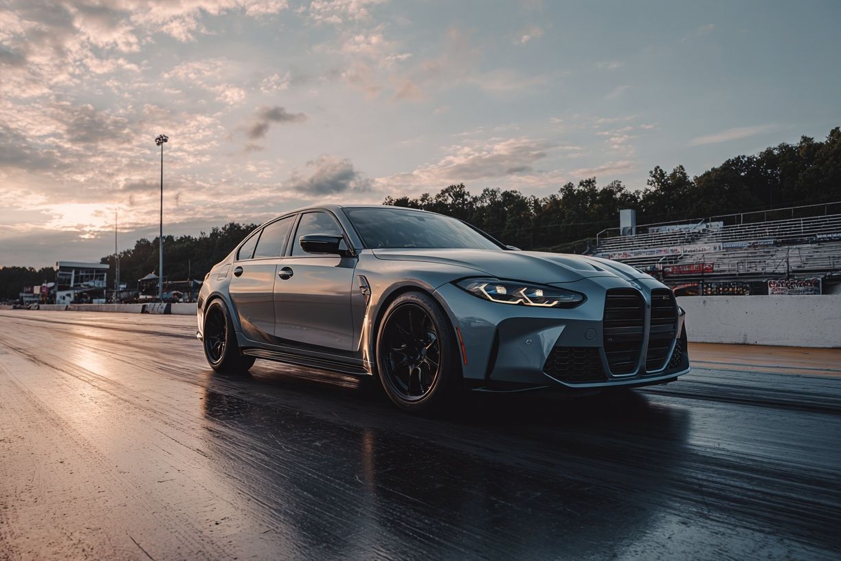 BMW M3 Drag Strip Photography Poster. poster — photography art