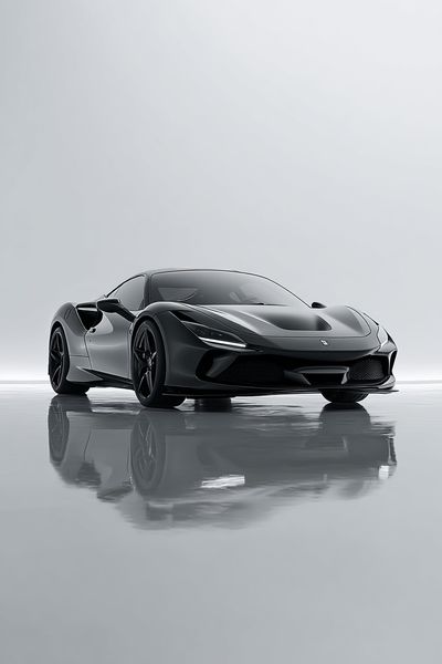 Ferrari F8 Tributo — Automotive Photography Print. poster
