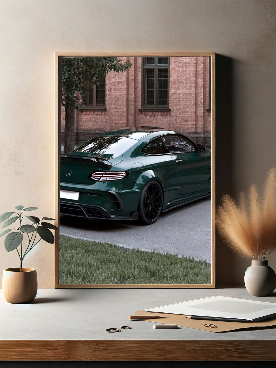 Mercedes-AMG GT Coupe Photography Poster. — room view 2