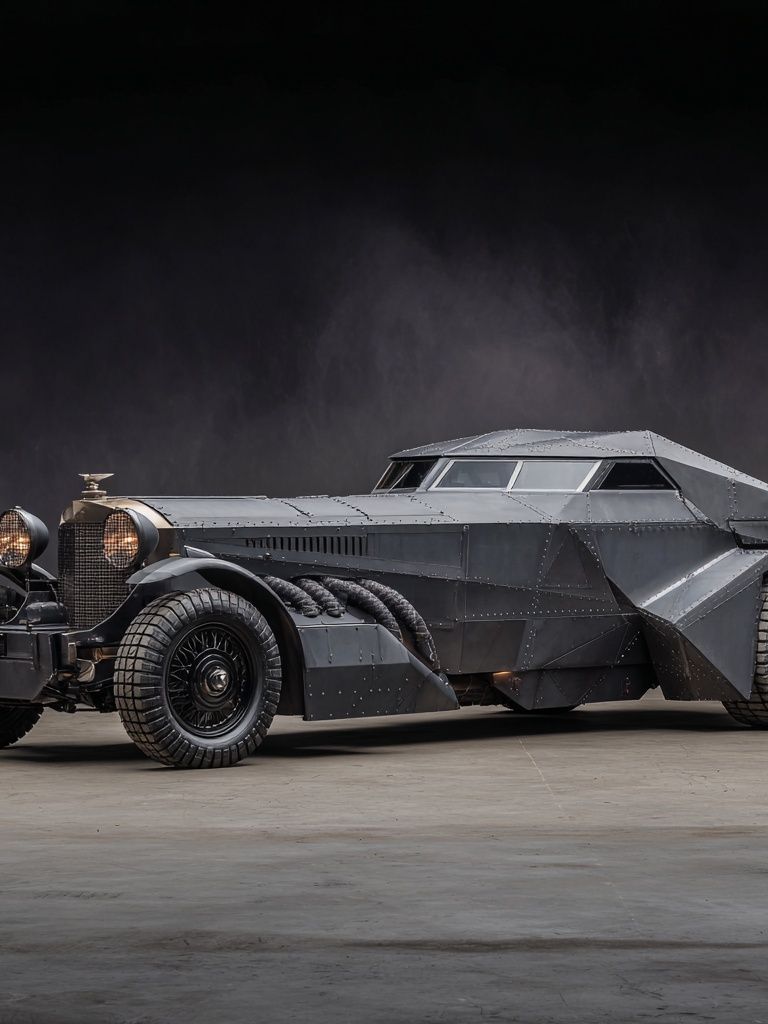Retro Batmobile — Automotive Art Print. poster — photography art