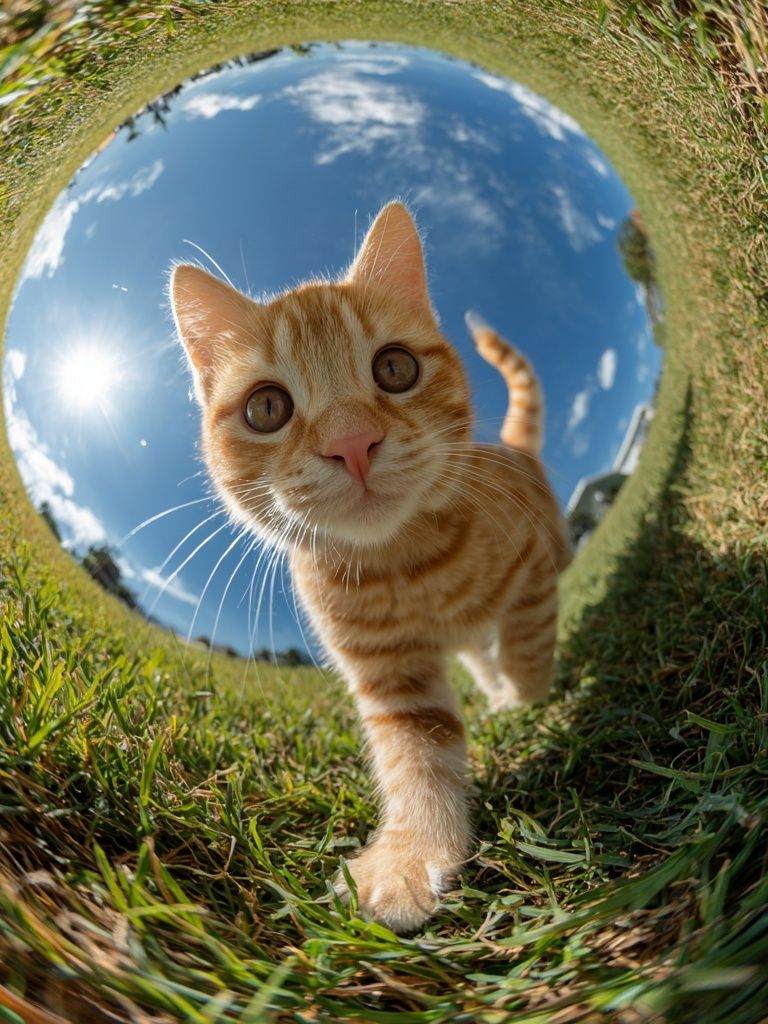 Curious Cat — Photography Print. poster — animals art