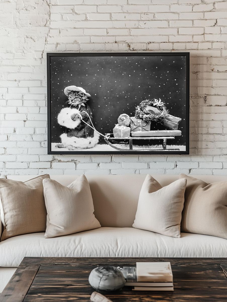 Santa Cat Still Image (1914). — room view 1