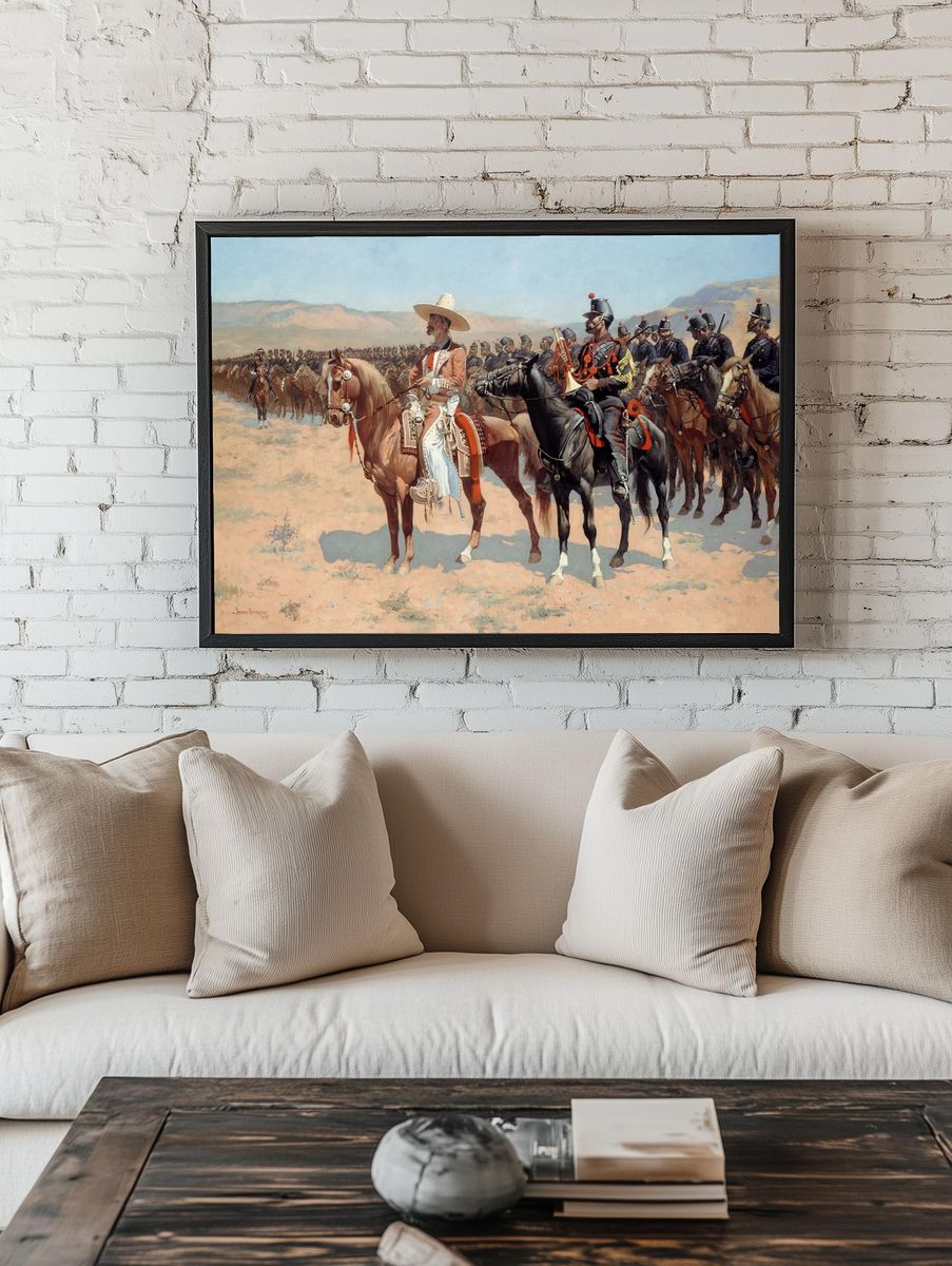 Mexican Major (1889) Frederic Remington. room preview