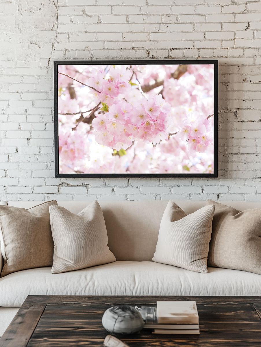 Cherry Blossom — Botanical Print room preview