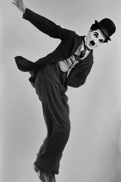 Charlie Chaplin — Vintage Print. poster print