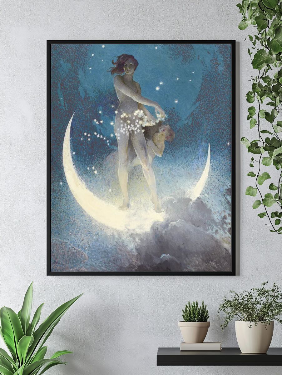 Celestial Figures — Fine Art Print. — room view 4