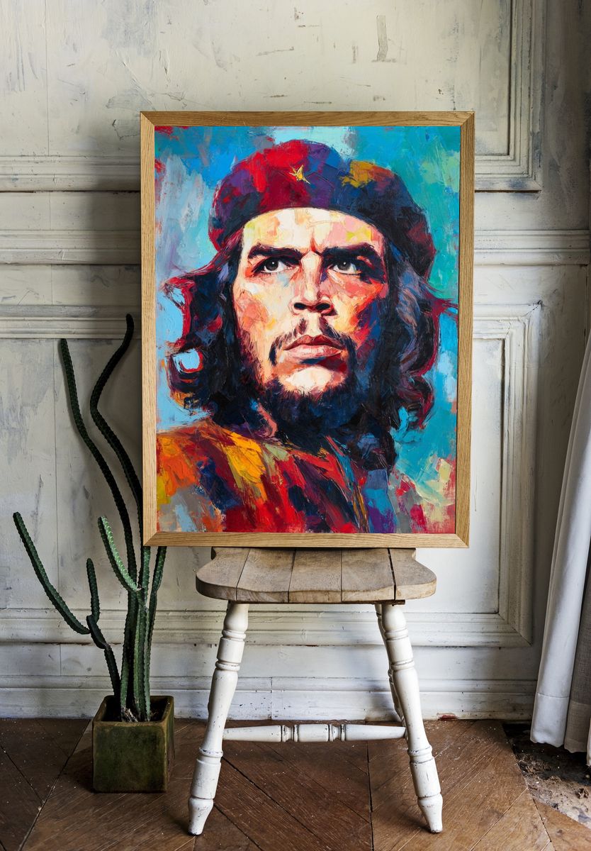 Che Guevara — Pop Art Print room preview