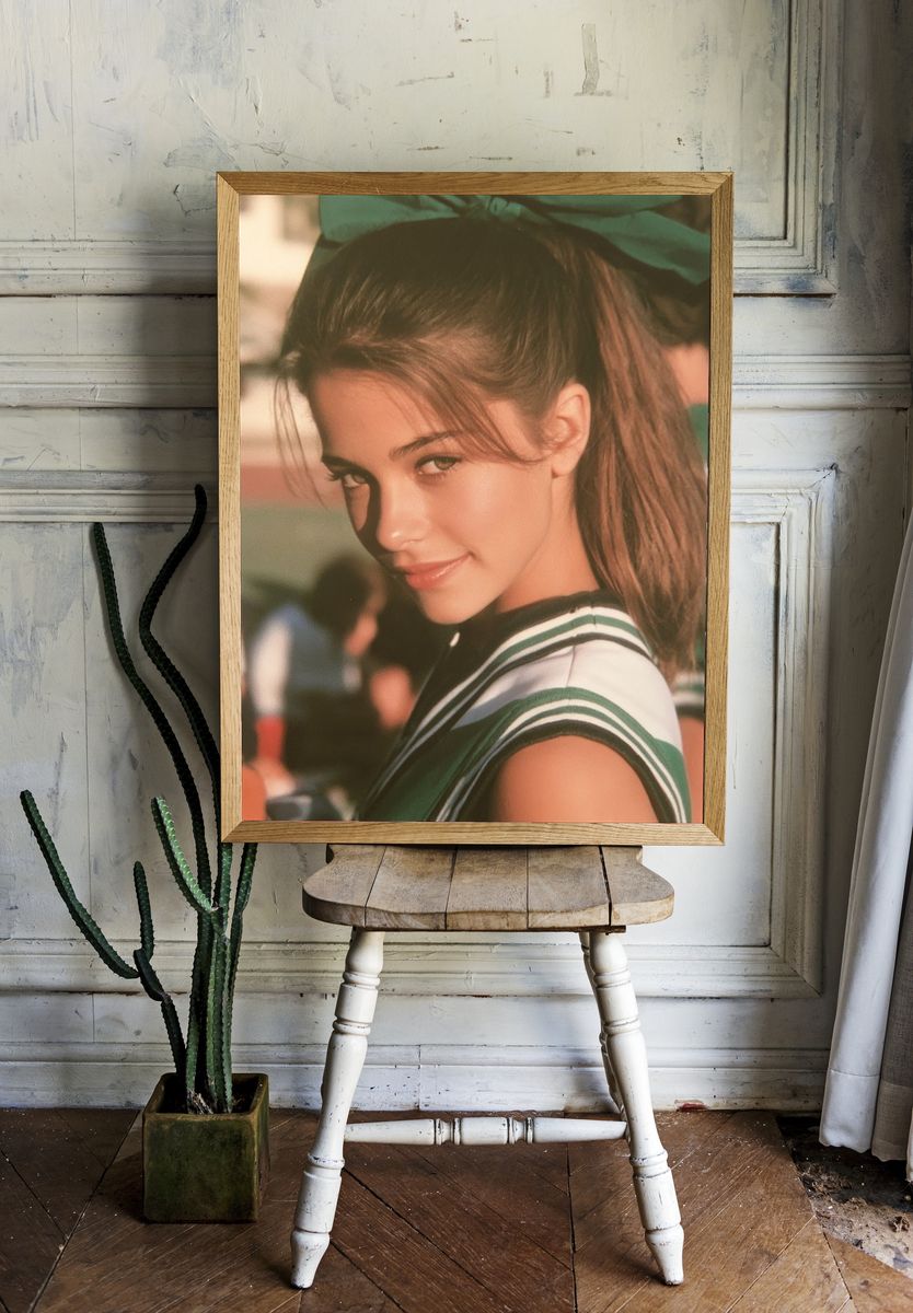 Cheerleader Portrait Photography Poster. — room view 1