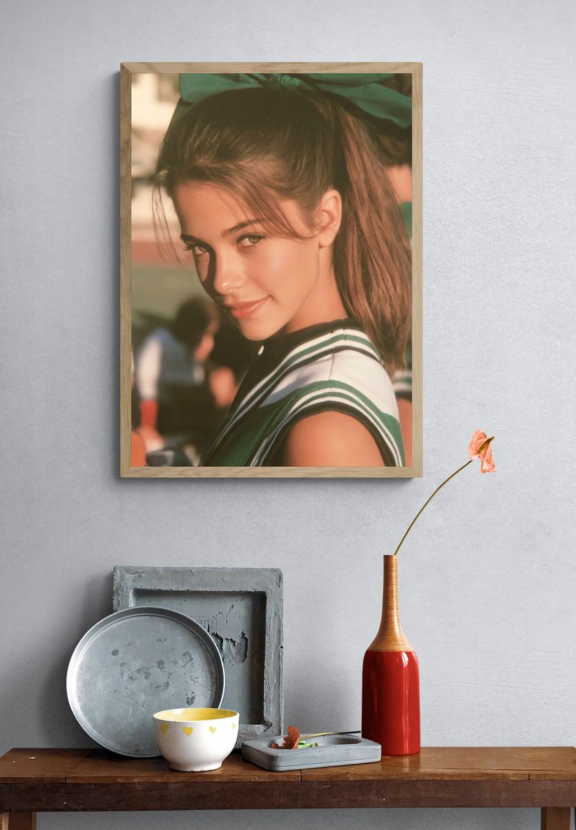 Cheerleader Portrait Photography Poster. — room view 3