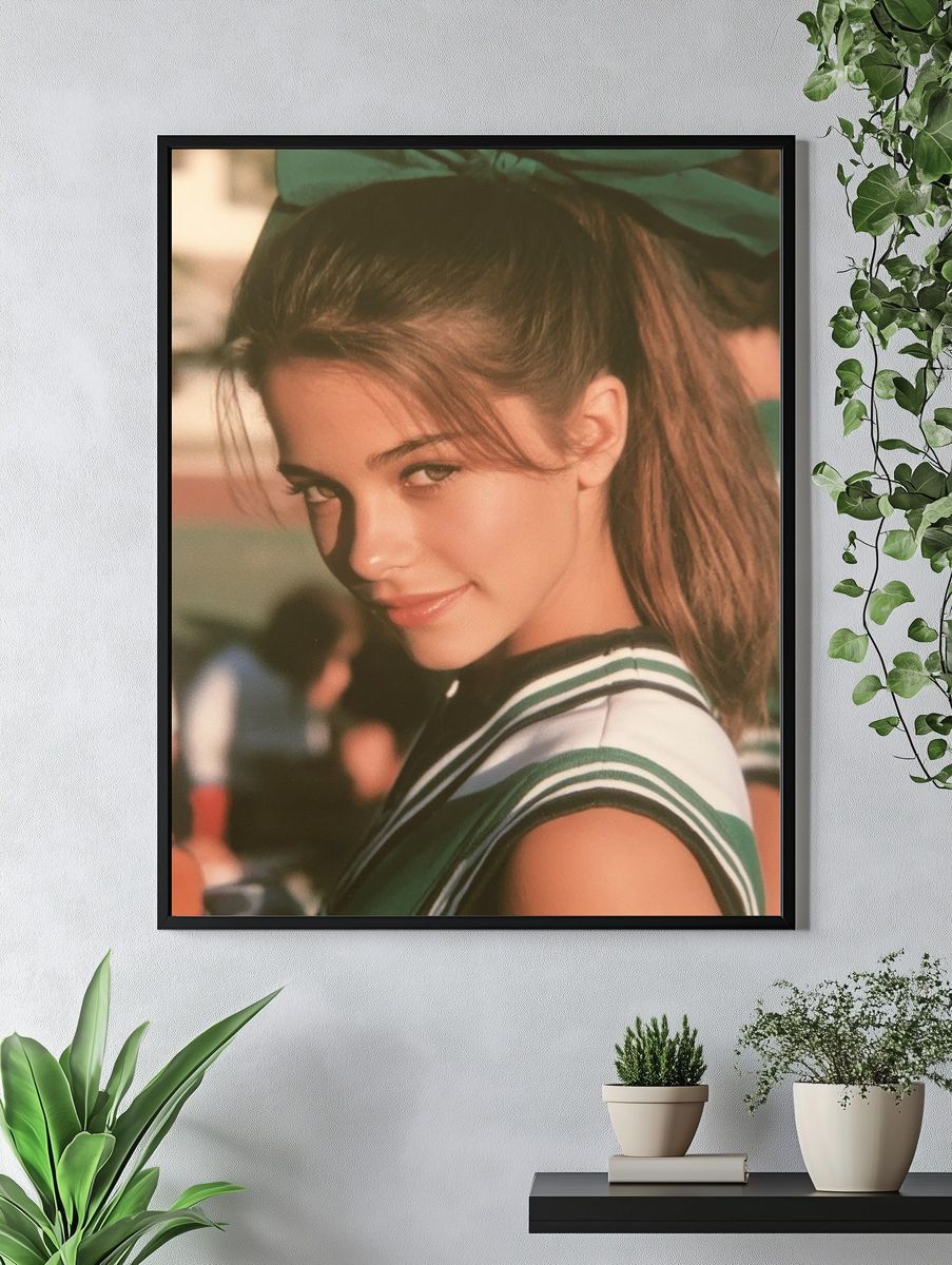 Cheerleader Portrait Photography Poster. — room view 4