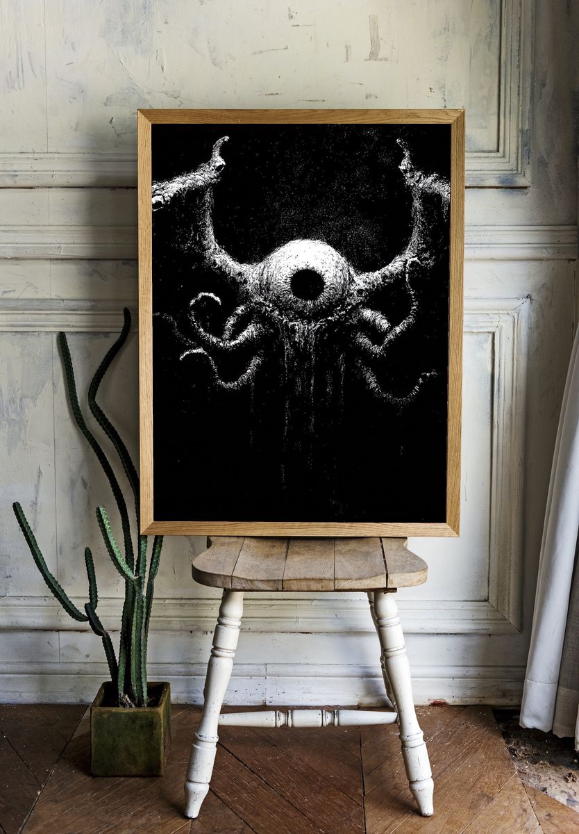 Cosmic Horror — Fine Art Print room preview