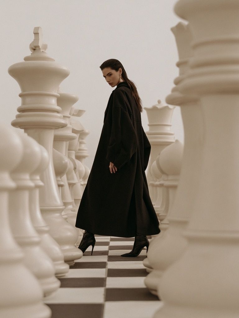 Chess Queen Fashion Photography Poster. poster — photography art
