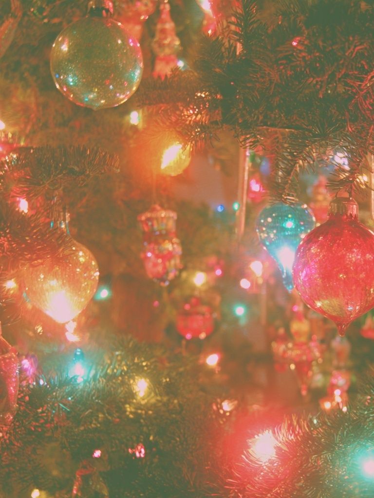 Christmas Tree Lights Photography Poster. poster detail