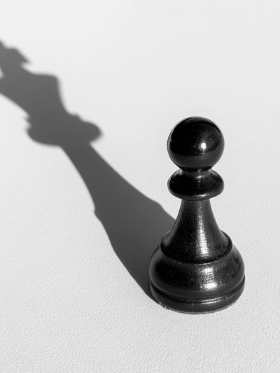 Chess Pawn Shadow Poster. poster