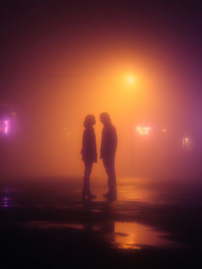 Couple in Fog