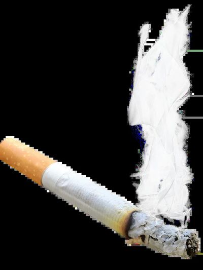 Cigarette Smoke Art Poster. poster