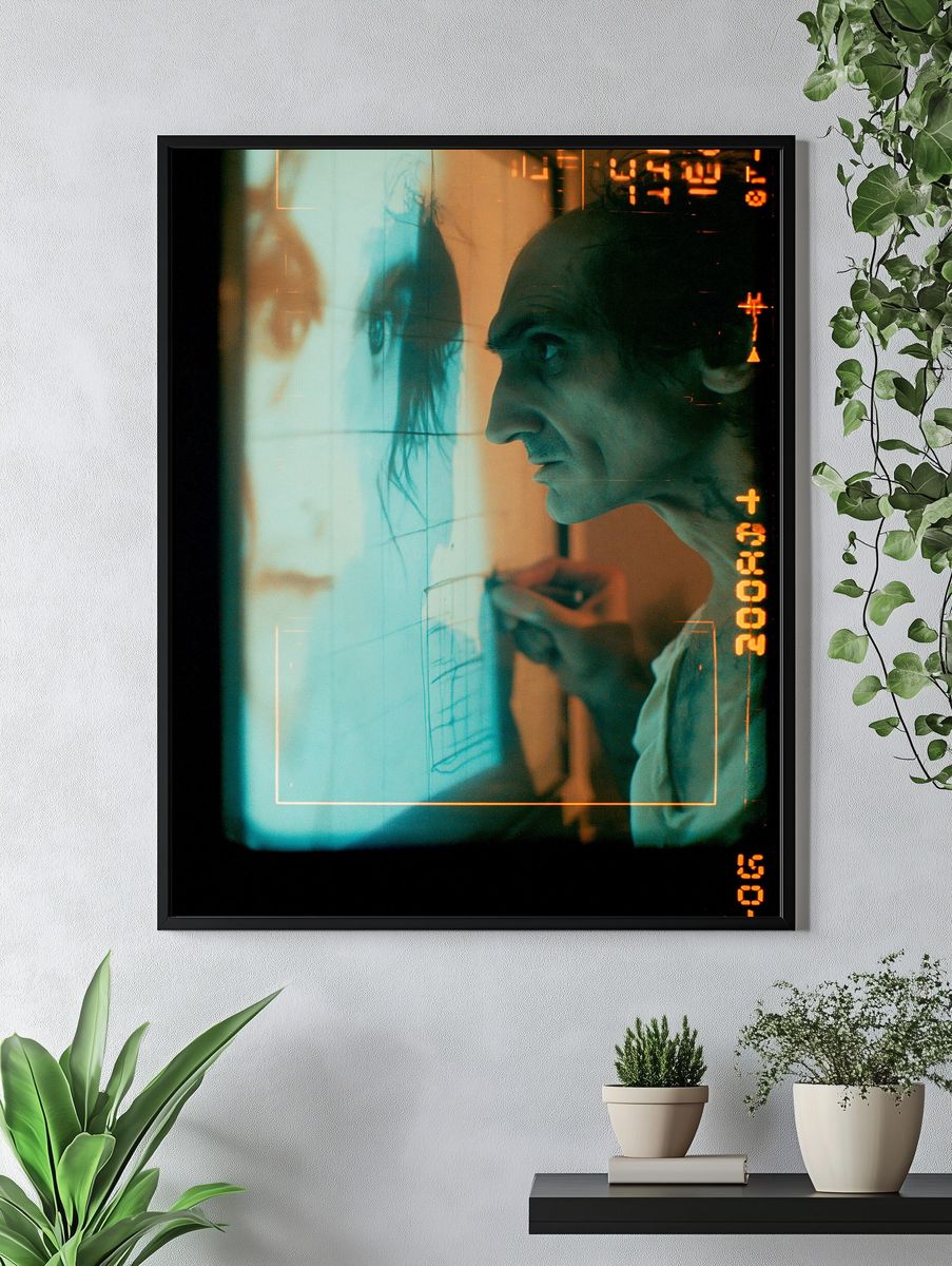 Cinematic Portrait Reflection Poster. — room view 4