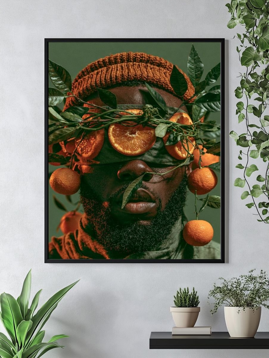 Citrus Portrait Fine-Art Print. — room view 4
