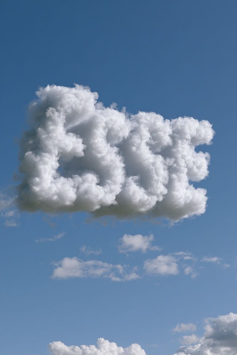 Cloudscape Sky Photography Poster. poster detail
